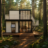 Boxspace Maison Modulaire de Haute Qualité, Bâtiment Préfabriqué en Structure Acier, Conteneur d'Habitation Modulaire