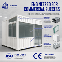 Toilettes portables en HDPE durable, cabine de toilettes publiques mobiles avec cuvette à la turque pour événements extérieurs et parcs