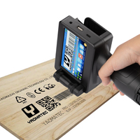 Impresora de Inyección de Tinta Portátil Yaomatec de 12.7mm 1755, Impresora de Códigos de Fecha, Lote y Logotipo Multi-idioma para Cartón, Plástico y Metal
