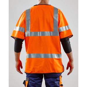 Blaklader-302310225300L/XL เสื้อกั๊ก Hi-Vis Class 3สีส้ม-EAN 7330509418970ชุดทำงาน HI-VIS - Product Image 3