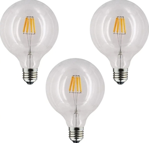 2025 Offre Spéciale vente en gros personnalisé rétro ampoule <span class=keywords><strong>G95</strong></span> Filament <span class=keywords><strong>LED</strong></span> ampoule Edison lampe <span class=keywords><strong>E27</strong></span> - Product Image 4