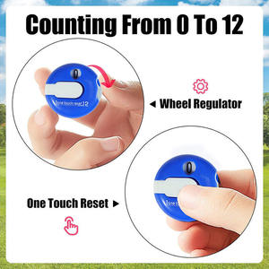 Compteur de score de golf miniature en gros, 12 coups, pour enregistrer les coups de golf - Product Image 3