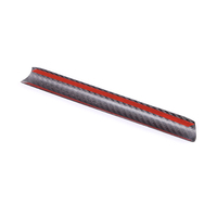 Pour mercedes-benz classe G W463 2009-2018 contrôle Central co-pilote poignée garniture panneau couverture véritable Fiber de carbone accessoires intérieurs