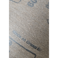 Rouleau de papier abrasif de haute qualité en oxyde d'aluminium avec support en papier pour le polissage