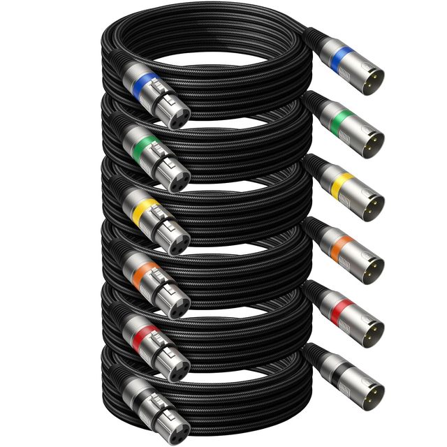 Can Customize the Number of Cores, Length, Color Mini XLR Microphone Cable