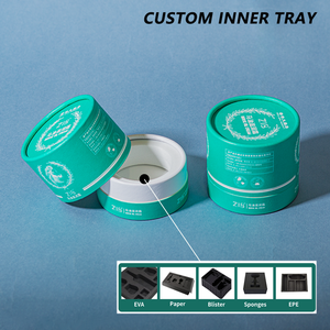 Tubo de papel biodegradable personalizado para regalos, manualidades, impresión Digital, tubos de empuje retorcidos cilíndricos para desodorante, bálsamo labial de té - Product Image 5