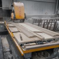 Machine de profilage linéaire à double lame pour le marbre et le granit