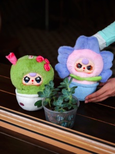En stock Cureplaneta Baby at Three a Pot of Little Flowers Series Blind Box Figure-Plush Doll Gift Pendant Toy 1/72 Scale 12+ - Product Image 3