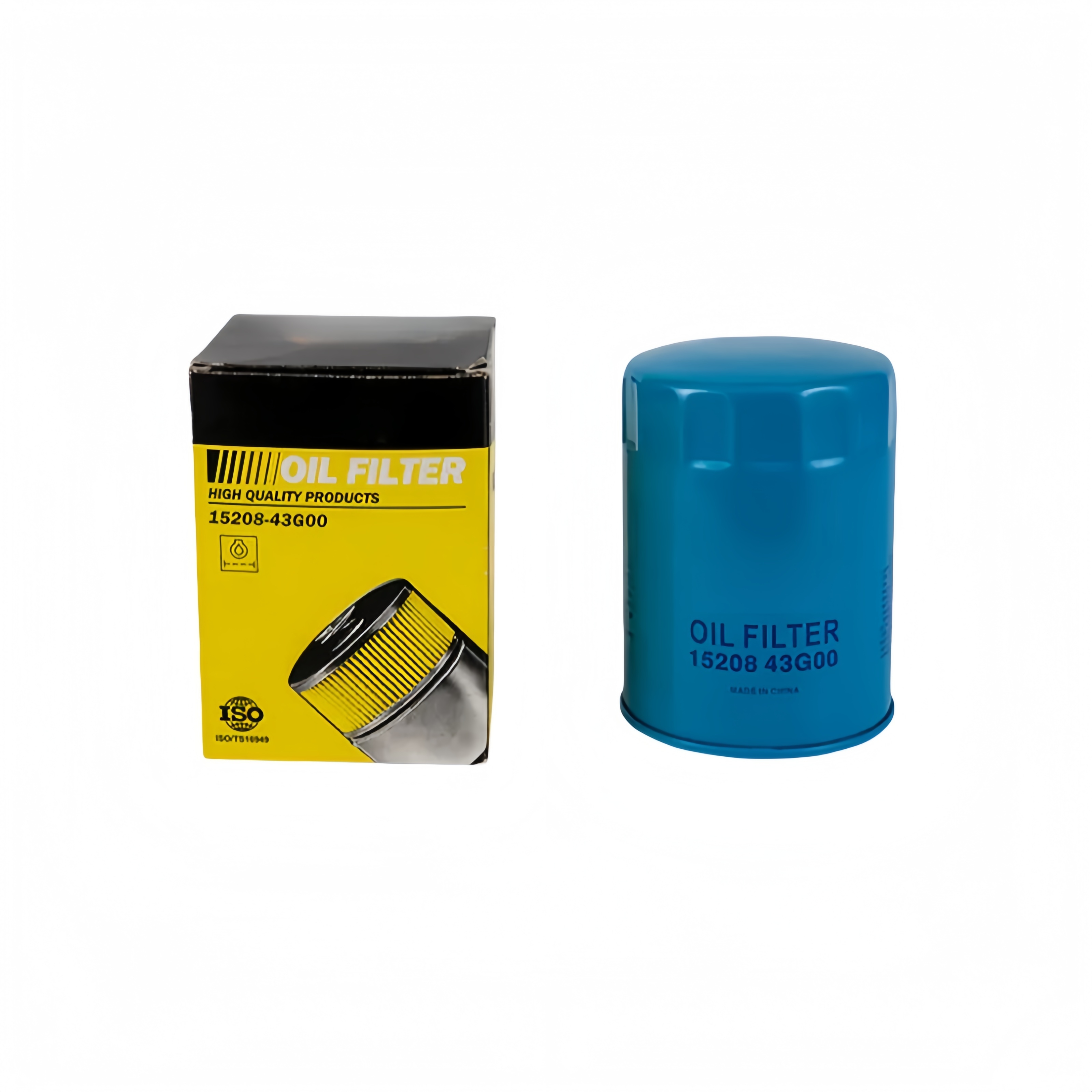 Oil Filter for Nissan - 15208-43G00 High Quality Replacement