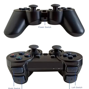 ทีวีวิดีโอเกมคอนโซลจอยสติ๊กอีมูเลเตอร์คอนโทรลเลอร์แบบมีสายวิดีโอสติ๊กไลท์ถ้วยดูดตามหลักสรีรศาสตร์ - Product Image 2