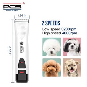 Produits professionnels sans fil pour les soins des animaux domestiques Tondeuses de toilettage pour chiens Tondeuse robuste pour chiens - Product Image 5