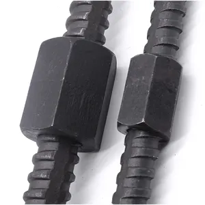 PSB/HRB Mine bolt 18/20/22/24 Construction rebar fine rolled rebar bolt specifications Hexagonal reinforced steel c