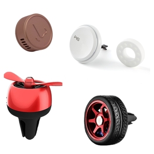 Difusor de <span class=keywords><strong>Perfume</strong></span> Sólido de Larga Duración con Aroma a Rosas, Personalizado OEM, de Lujo, en Caja de Metal Premium, Tipo Gel, Accesorio para Auto - Product Image 3