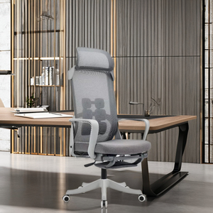 Silla <span class=keywords><strong>de</strong></span> <span class=keywords><strong>Oficina</strong></span> Moderna con Elevación, Malla Transpirable, Respaldo Medio, Giratoria, Reposabrazos 3D, <span class=keywords><strong>Ruedas</strong></span> Silenciosas - Product Image 4