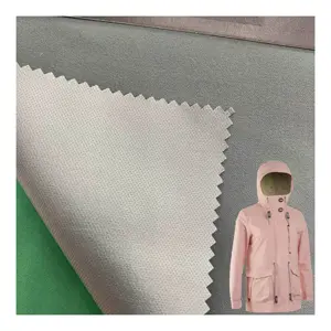 high grade in stock 100% polyester TPU Laminated Membrane strength Softshell 50D matte twill pongee fabric