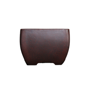 Handmade Yixing Miniature Bonsai <b>Pot</b> <b>Square</b> Raw Ore Calamus Pottery Village Crafted Planters - Product Image 5