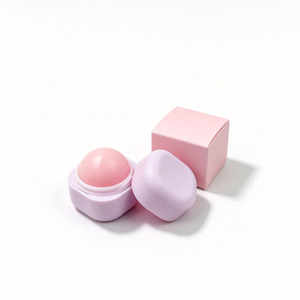 Baume à lèvres carré en marque privée, biologique, hydratant, saveur fruitée, en forme de macaron, soin des lèvres, logo personnalisé - Product Image 5
