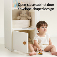Armario Infantil de Plástico Portátil VSUCH al por Mayor para Guardarropa, Libros y Ropa, Estante de Almacenamiento para Habitación Infantil