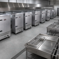Cuiseur vapeur industriel RUITAI, cuiseur à riz commercial, armoire de cuisson à la vapeur