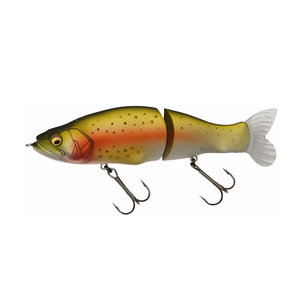 Meilleurs leurres de pêche 135 mm 28 g, leurres articulés Minnow Wobblers, corps en ABS avec queue souple, leurres souples <span class=keywords><strong>pour</strong></span> <span class=keywords><strong>brochet</strong></span> et black-bass - Product Image 4