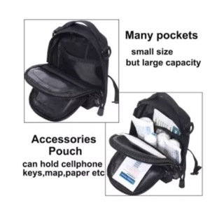 Pochette tactique Molle EDC pour usine certifiée BSCI, sacoche utilitaire extérieure, support de téléphone, accessoires, pochettes de ceinture, kit de camping et randonnée - Product Image 4