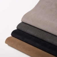 Tissu en cuir PU hautement extensible, résistant à l'abrasion, au toucher doux, pour vêtements, vestes, pantalons, costumes