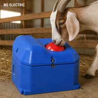 Abreuvoir simple et robuste pour bétail avec valve à flotteur automatique 40L pour moutons, chèvres et veaux dans les granges non chauffées
