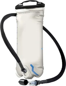 Vessie d'hydratation-Vessie à eau pour sac à dos de randonnée-Tuyau isolé de réservoir d'eau étanche 2L et valve de morsure à haut débit