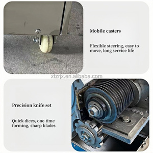 Industrial Vegetable and <strong>Fruit</strong> <strong>Cutter</strong> for Ginger Potato Carrot Onion Dicing and Cube Slicing Food Application Machine - Product Image 5