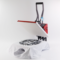 Presse à transfert thermique par sublimation haute pression manuelle 32*45CM pour entrepôt de Guangzhou, machine d'impression de t-shirts format A3