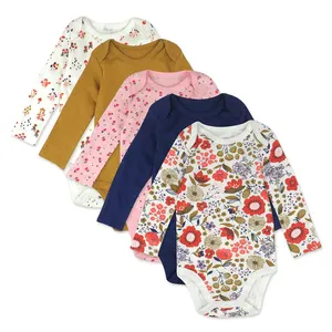 Pima Cotton Baby Bodysuit Sustainable Baby Onesie Eco Friendly Sleepsuit Baby Jumpsuit Organic Custom Infant Onesie Rompers