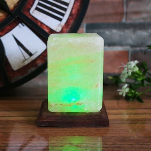 Lámpara de sal del Himalaya con USB para decoración del hogar, luz nocturna mejorada con cambio de 7 colores, lámpara de roca de sal, cristal Natural, lámpara de sal rosa - Product Image 4