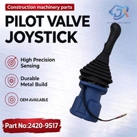 Manette de commande hydraulique pour excavatrice, contrôleur de valve à commande à distance 2420-9517 pour Daewoo DOOSAN DH220-5