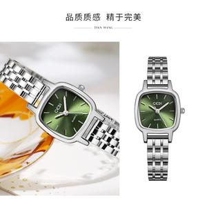 Reloj de cuarzo con correa de acero ligero de lujo para mujer Reloj resistente al agua - Product Image 4