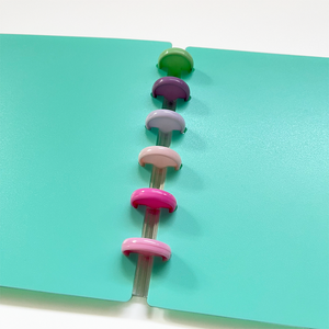 RINGNOTE 25 mm Planner Disc Bound Ring Binding Discs pour Notebook Loose-leaf <span class=keywords><strong>Photo</strong></span> <span class=keywords><strong>Album</strong></span> Ring Buckle - Product Image 6