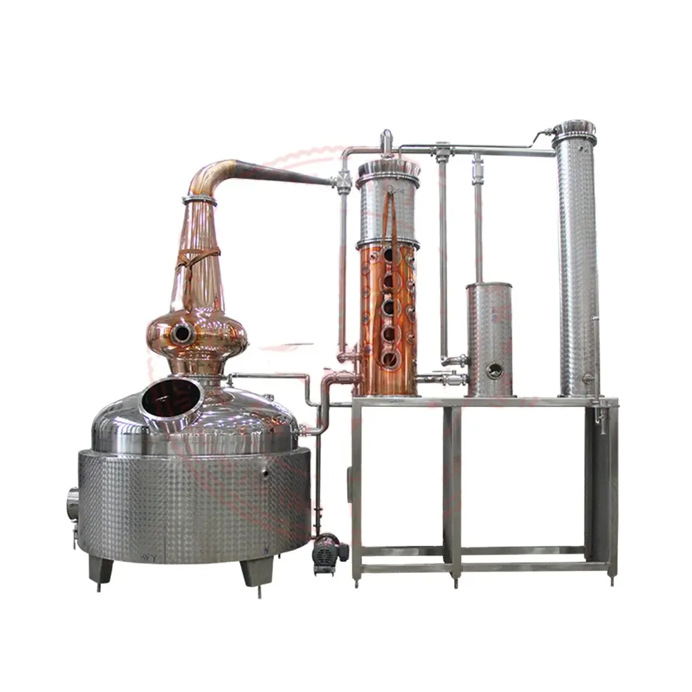 whisky industrial distillation equipment column gin distillery