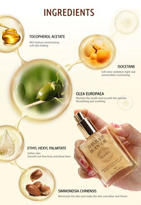 Huile Corporelle Scintillante de Luxe MLM – Huile Éclatante pour le Corps Entier, Hydratante et Illuminateur de Peau – Cosmétique OEM Marque Privée - Product Image 5