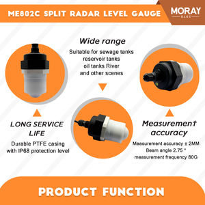 Moray ME802C IP68 Misuratore di Livello Liquido Senza Contatto Monitor Wireless per Livello Serbatoio Acqua Sensore di Temperatura - Product Image 3