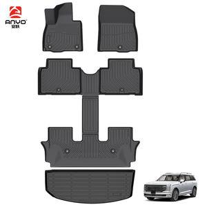 Alfombrillas para <span class=keywords><strong>Hyundai</strong></span> Palisade 2026, Alfombrillas 3D de TPE para Todo Clima, Alfombrilla para Maletero, Alfombrillas para Coche - Product Image 1