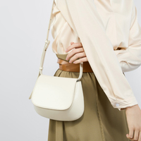 Tas dompet selempang kulit untuk wanita, tas dompet selempang bahu kulit asli bergaya Korea antik bermerek mewah modis 2026