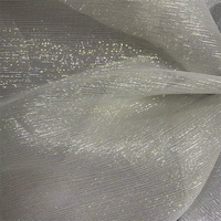 Tissu Jacquard en mousseline de soie Ggt coloré avec brocart Lurex pour robe de costume de mariage et vêtements de nuit pour filles