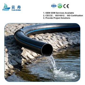 50mm Poly PE buis, laag debiet, nauwkeurige maatwerk lengte, 2 inch zwarte kunststof spiraal <span class=keywords><strong>HDPE</strong></span> waterleiding voor irrigatie - Product Image 4