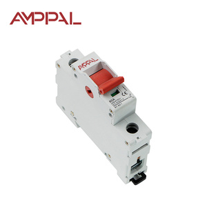 L7 1P 3 pha <span class=keywords><strong>MCB</strong></span> 16a-63a đơn cực AC quá tải/bảo vệ ngắn mạch 10kA phá vỡ Công suất đường cong BCD - Product Image 1