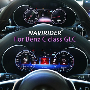 12.3นิ้วสำหรับ Mercedes Benz GLC C-Class C ngt 5.0แผงหน้าปัด LCD ที่ปรับความเร็วหน้าจอสมาร์ทคลัสเตอร์อัพเกรด - Product Image 1