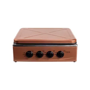 Mini petite table de cuisson extérieure Camping brûleur Portable cuisinière à gaz Durable offre spéciale 4 brûleurs Portable cuisinière à gaz