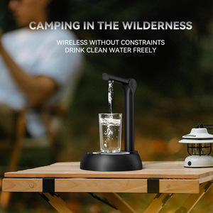 Household Portable Desktop Office Mini Smart Cold <b>Battery</b> Water Bottle <b>Pump</b> Dispenser Universal USB Charging Outdoor Use - Product Image 3