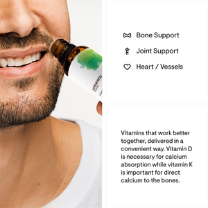 LIFEWORTH Vitaminas de máxima absorción <span class=keywords><strong>D</strong></span> D3 K2 Gotas líquidas para apoyar huesos y músculos saludables - Product Image 4