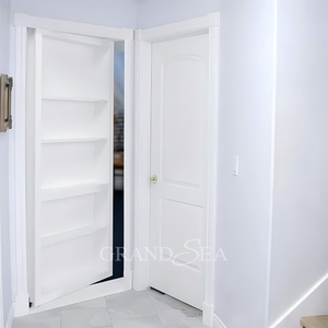 Estante de Almacenamiento de Pared Interior de Madera de Alta Calidad con Puerta Oculta, Sistema de Puerta Murphy - Product Image 2