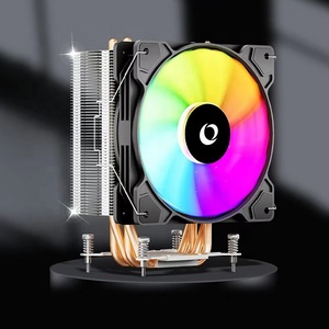 Enfriador de CPU ZeroMaster ARGB PWM LED con 6 Tubos de Calor, Ventilador Universal de 12V con Estilo RGB, Radiador para CPU de Alto Rendimiento - Product Image 4