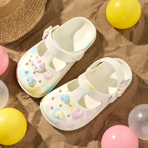 <strong>Toddler</strong> Cute Garden <strong>Clogs</strong> Boys Girls Slip on Shoes Summer Lightweight Outdoor Slides Sandals Infant Children Beach Pool Shoes - Product Image 1